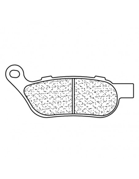 Plaquettes de frein CL BRAKES Route métal fritté - 1213RX3