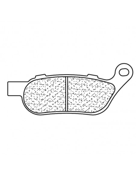 Plaquettes de frein CL BRAKES Route métal fritté - 1213RX3