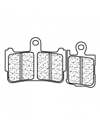Plaquettes de frein CL BRAKES route métal fritté - 1216A3+