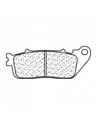 Plaquettes de frein CL BRAKES Route métal fritté - 1217RX3