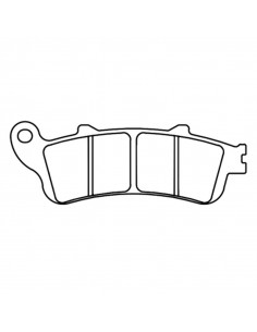 Plaquettes de frein CL BRAKES Route métal fritté - 1231RX3