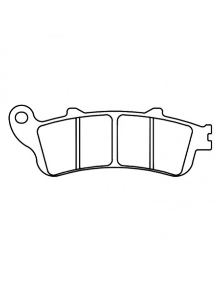 Plaquettes de frein CL BRAKES Route métal fritté - 1231RX3