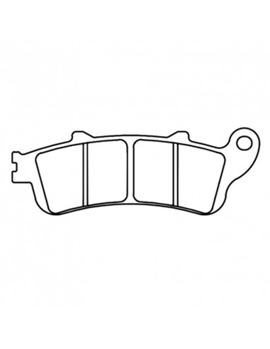 Plaquettes de frein CL BRAKES Route métal fritté - 1231RX3