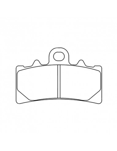 Plaquettes de frein CL BRAKES route métal fritté - 1233A3+