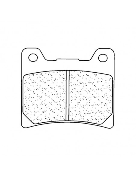 Plaquettes de frein CL BRAKES route métal fritté - 2283A3+