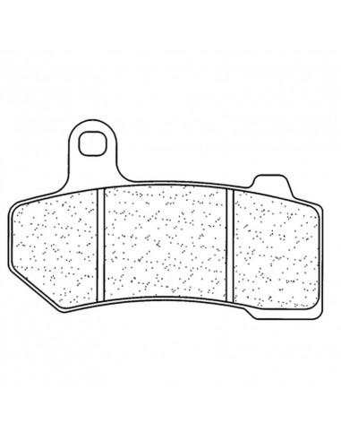 Plaquettes de frein CL BRAKES route métal fritté - 1172A3+