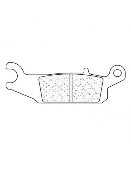 Plaquettes de frein CL BRAKES Quad métal fritté - 1192ATV1