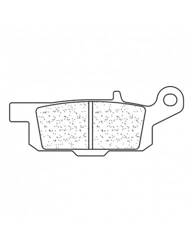 Plaquettes de frein CL BRAKES Quad métal fritté - 1195ATV1