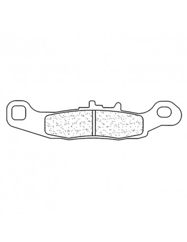 Plaquettes de frein CL BRAKES Quad métal fritté - 1141ATV1