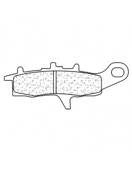 Plaquettes de frein CL BRAKES Quad métal fritté - 1142ATV1