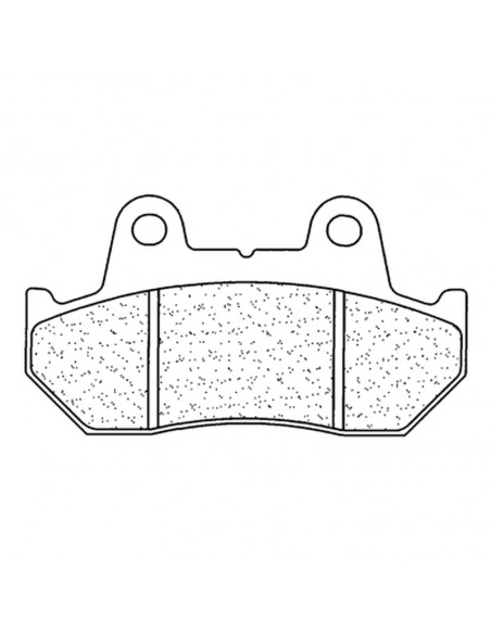 Plaquettes de frein CL BRAKES route métal fritté - 2382A3+