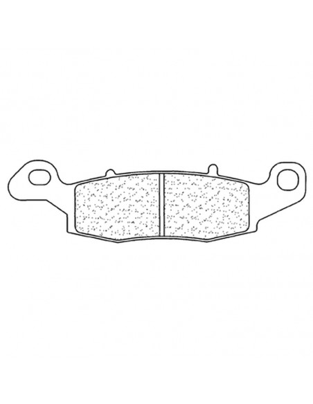 Plaquettes de frein CL BRAKES route métal fritté - 2384XBK5