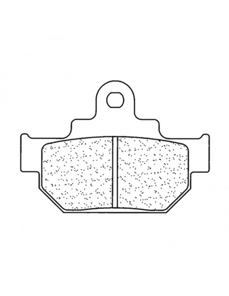 Plaquettes de frein CL BRAKES route métal fritté - 2386A3+