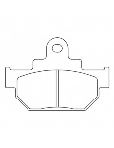 Plaquettes de frein CL BRAKES route métal fritté - 2387S4