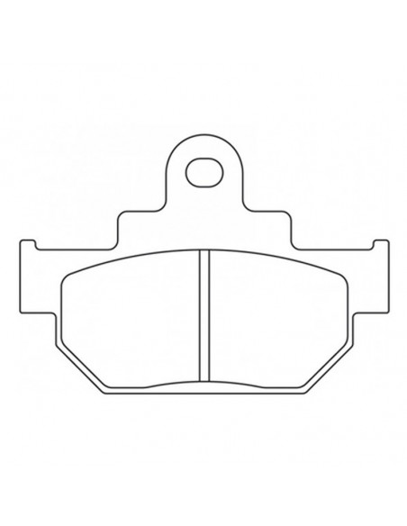 Plaquettes de frein CL BRAKES route métal fritté - 2387S4