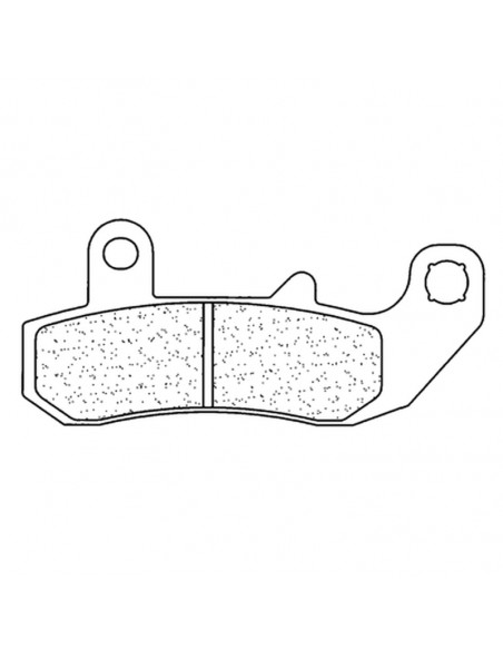 Plaquettes de frein CL BRAKES Route métal fritté - 2388RX3