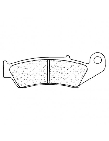 Plaquettes de frein CL BRAKES route métal fritté - 2302A3+