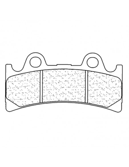 Plaquettes de frein CL BRAKES route métal fritté - 2254XBK5
