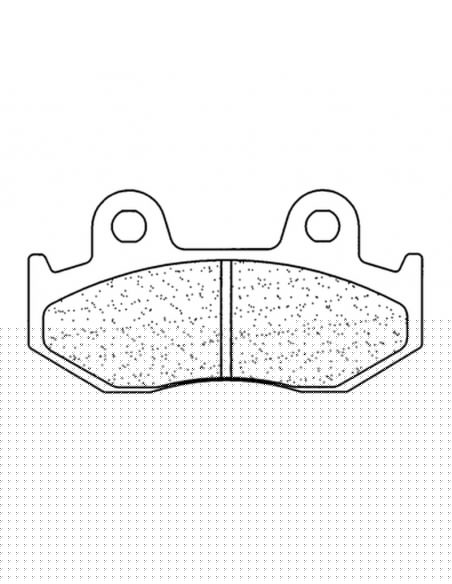 Plaquettes de frein CL BRAKES Quad métal fritté - 1164ATV1