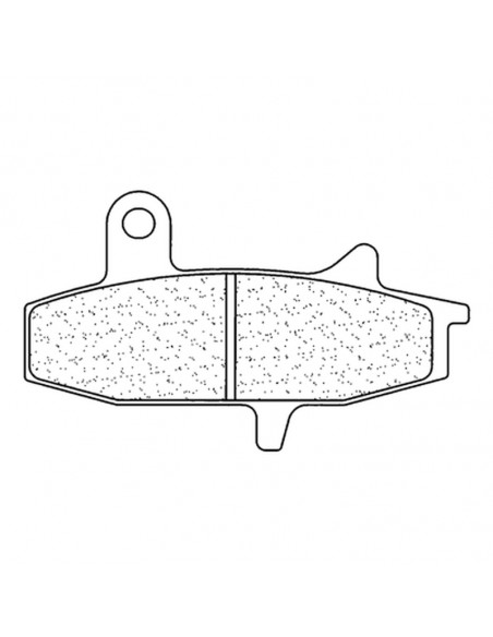 Plaquettes de frein CL BRAKES route métal fritté - 2308A3+