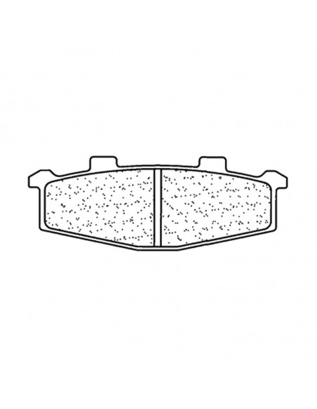 Plaquettes de frein CL BRAKES Route métal fritté - 2389RX3