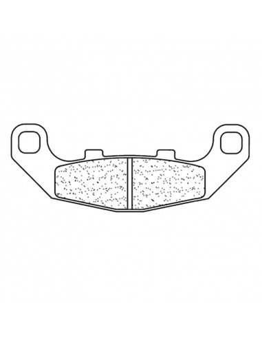 Plaquettes de frein CL BRAKES Route métal fritté - 2389RX3