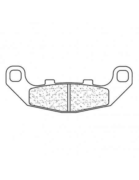 Plaquettes de frein CL BRAKES Route métal fritté - 2389RX3