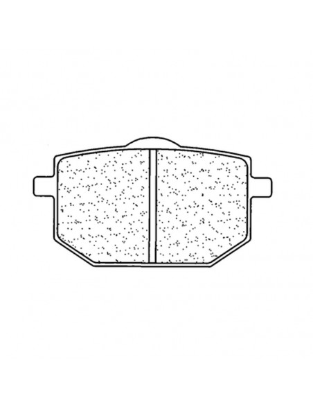 Plaquettes de frein CL BRAKES route métal fritté - 2393A3+