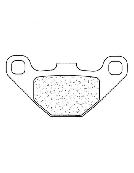 Plaquettes de frein CL BRAKES Scooter métal fritté - 3012SC