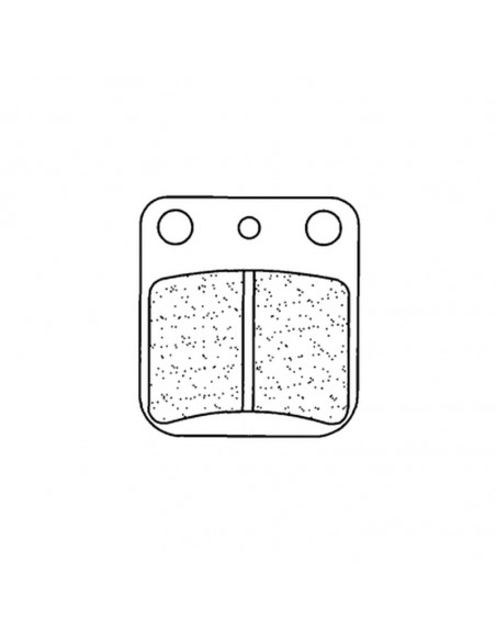 Plaquettes de frein CL BRAKES Quad métal fritté - 2408ATV1