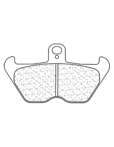 Plaquettes de frein CL BRAKES route métal fritté - 2430A3+