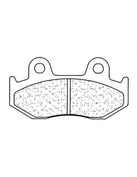 Plaquettes de frein CL BRAKES route métal fritté - 2451S4