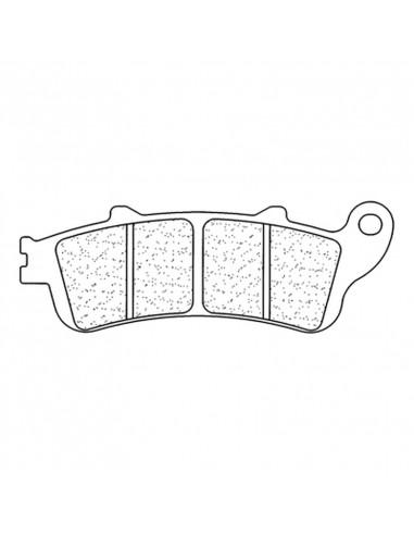 Plaquettes de frein CL BRAKES route métal fritté - 2602A3+