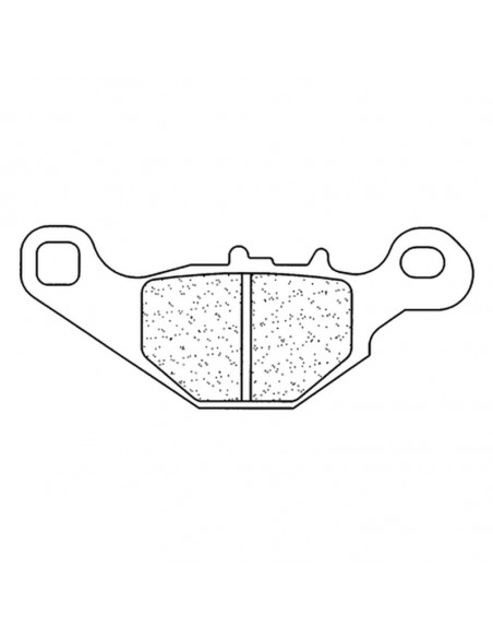 Plaquettes de frein CL BRAKES Off-Road métal fritté - 2914MX10