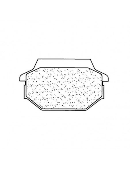 Plaquettes de frein CL BRAKES Maxi Scooter métal fritté - 3068MSC