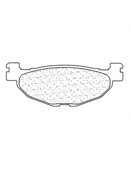 Plaquettes de frein CL BRAKES Maxi Scooter métal fritté - 3075MSC