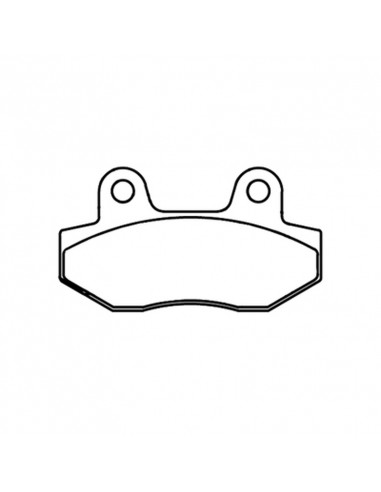 Plaquettes de frein CL BRAKES Scooter métal fritté - 3078SC