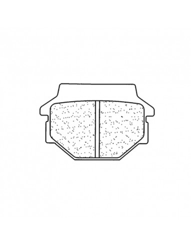 Plaquettes de frein CL BRAKES Quad métal fritté - 2466ATV1