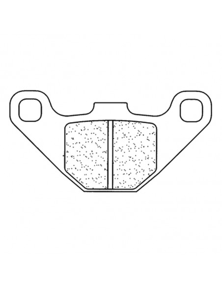 Plaquettes de frein CL BRAKES route métal fritté - 2469S4