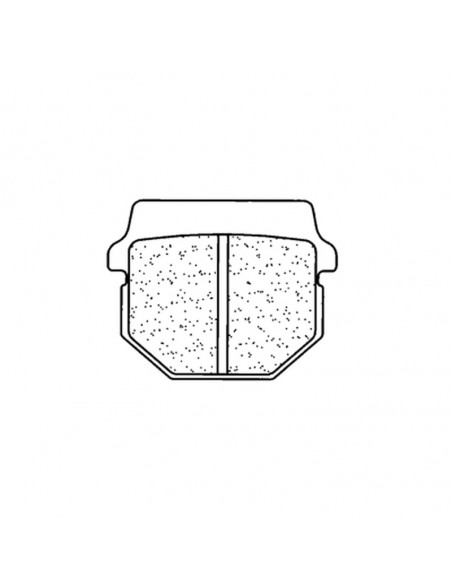 Plaquettes de frein CL BRAKES route métal fritté - 2469S4