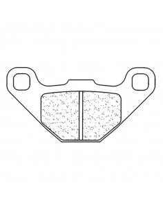 Plaquettes de frein CL BRAKES Route métal fritté - 2472RX3