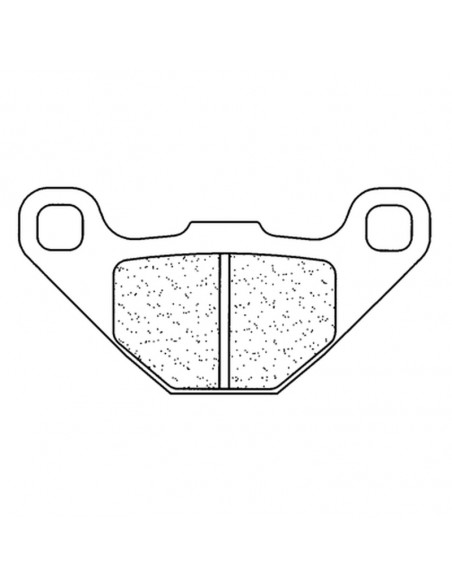 Plaquettes de frein CL BRAKES Route métal fritté - 2472RX3