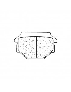 Plaquettes de frein CL BRAKES Route métal fritté - 2472RX3 2