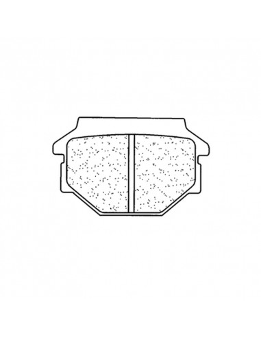 Plaquettes de frein CL BRAKES Route métal fritté - 2472RX3