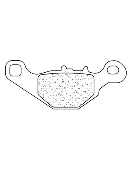 Plaquettes de frein CL BRAKES Scooter métal fritté - 3051SC