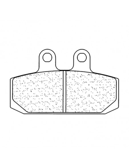 Plaquettes de frein CL BRAKES route métal fritté - 2794A3+