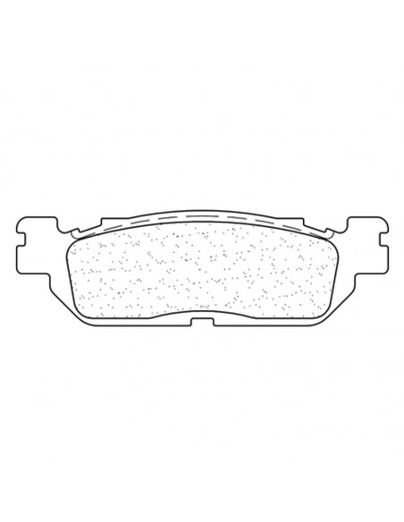 Plaquettes de frein CL BRAKES Maxi Scooter métal fritté - 3095MSC