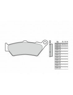 Plaquettes de frein BREMBO Vintage métal fritté - 07BB0390