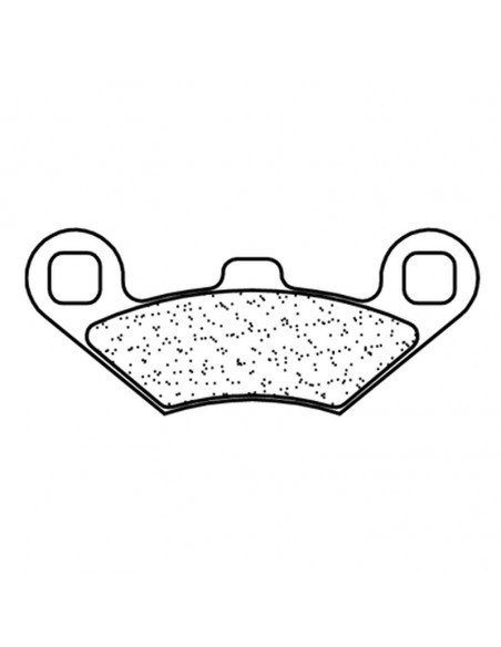 Plaquettes de frein CL BRAKES Maxi Scooter métal fritté - 3100MSC