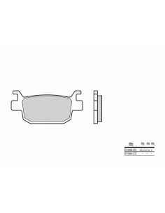 Plaquettes de frein BREMBO Scooter métal fritté - 07064XS